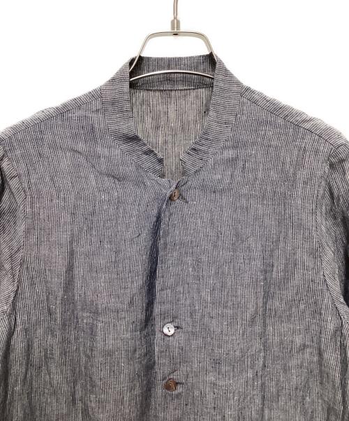 Pal'las Palace（パラスパレス）PAL'LAS PALACE (パラスパレス) リネンシャツワンピース グレー サイズ:FREEの古着・服飾アイテム