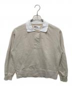 MHLエムエイチエル）の古着「AIR COTTON JERSEY」｜ベージュ
