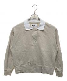 MHL（エムエイチエル）の古着「AIR COTTON JERSEY」｜ベージュ