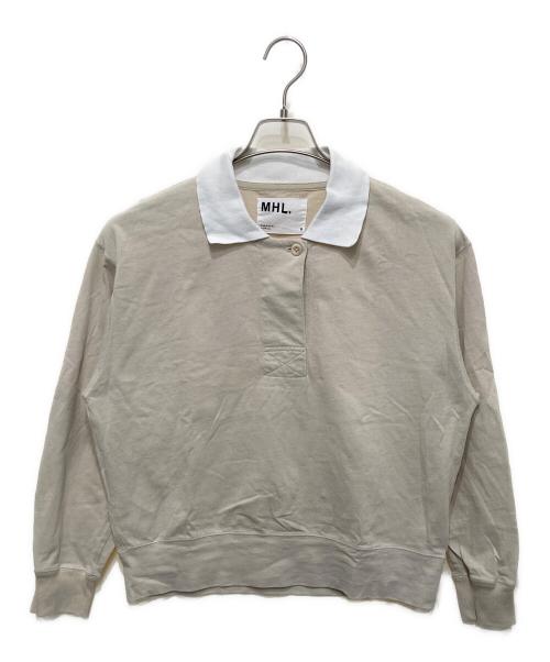 MHL（エムエイチエル）MHL (エムエイチエル) AIR COTTON JERSEY ベージュ サイズ:2の古着・服飾アイテム