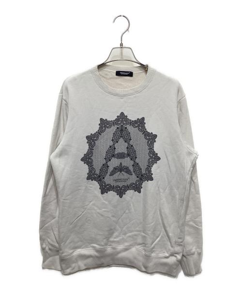 UNDERCOVER（アンダーカバー）UNDERCOVER (アンダーカバー) プリントスウェット アイボリー サイズ:2の古着・服飾アイテム