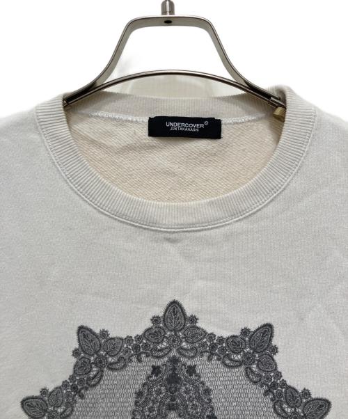 UNDERCOVER（アンダーカバー）UNDERCOVER (アンダーカバー) プリントスウェット アイボリー サイズ:2の古着・服飾アイテム
