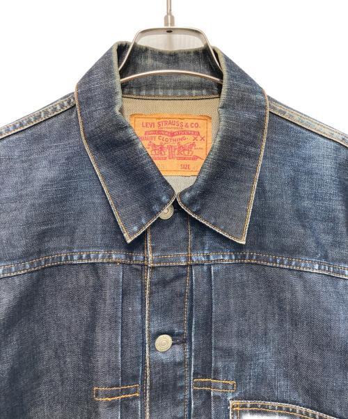 LEVI'S（リーバイス）LEVI'S (リーバイス) 00s 1stタイプ復刻デニムジャケット インディゴ サイズ:40の古着・服飾アイテム
