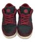 NIKE SB (ナイキエスビー) Riot Skateshop (ライオットスケートショップ) コラボ ダンクロー ブラック×バーガンディ サイズ:US10：12000円