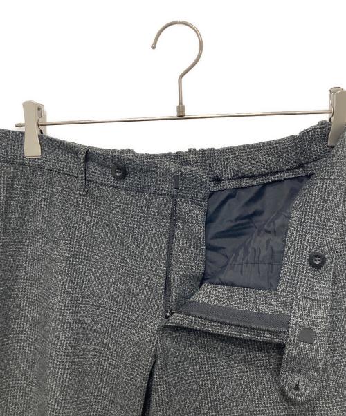 INCOTEX（インコテックス）INCOTEX (インコテックス) チェックスラックス グレー サイズ:IT48の古着・服飾アイテム