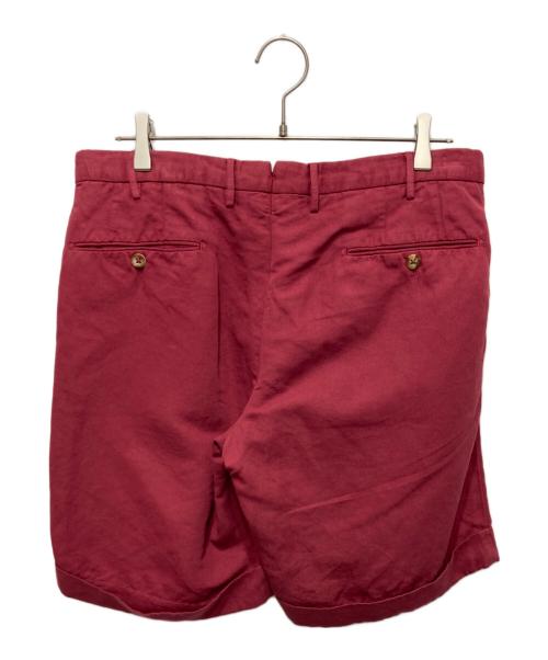 INCOTEX（インコテックス）INCOTEX (インコテックス) ハーフパンツ レッド サイズ:50の古着・服飾アイテム