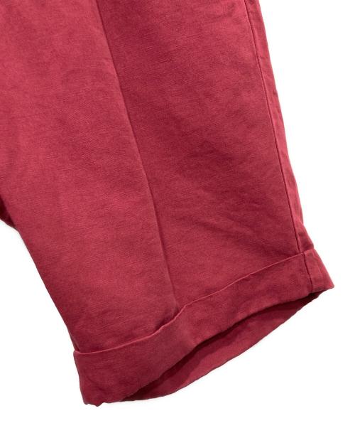 INCOTEX（インコテックス）INCOTEX (インコテックス) ハーフパンツ レッド サイズ:50の古着・服飾アイテム