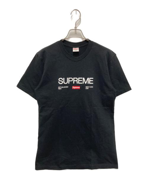 SUPREME（シュプリーム）Supreme (シュプリーム) Est. 1994 Tee ブラック サイズ:Sの古着・服飾アイテム
