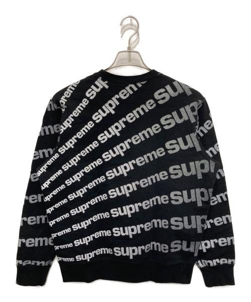 SUPREME（シュプリーム）Supreme (シュプリーム) Radial Crewneck ブラック サイズ:Sの古着・服飾アイテム