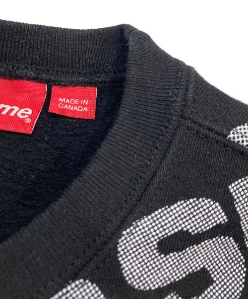 SUPREME（シュプリーム）Supreme (シュプリーム) Radial Crewneck ブラック サイズ:Sの古着・服飾アイテム