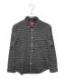 SUPREME（シュプリーム）の古着「Jacquard Logo Denim Shirt」｜ブラック