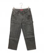 SUPREMEシュプリーム）の古着「Canvas Double Knee Painter Pant」｜グレー