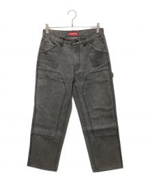 SUPREME（シュプリーム）の古着「Canvas Double Knee Painter Pant」｜グレー