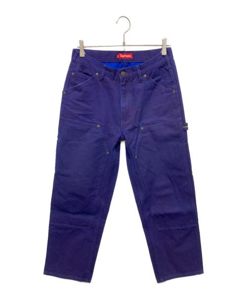 SUPREME（シュプリーム）SUPREME (シュプリーム) Canvas Double Knee Painter Pant パープル サイズ:30の古着・服飾アイテム