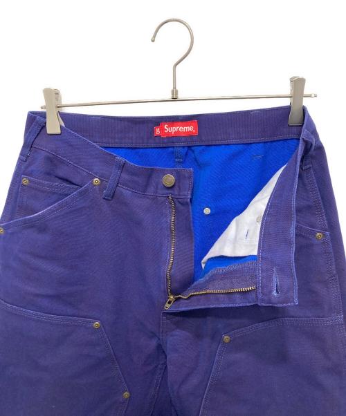 SUPREME（シュプリーム）SUPREME (シュプリーム) Canvas Double Knee Painter Pant パープル サイズ:30の古着・服飾アイテム