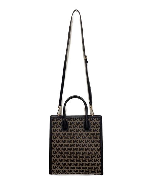 MICHAEL KORS（マイケルコース）MICHAEL KORS (マイケル・コース) 2WAYトートバッグ ブラックの古着・服飾アイテム