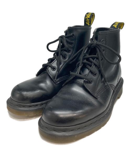 Dr.Martens（ドクターマーチン）Dr.Martens (ドクターマーチン) 6ホールブーツ ブラック サイズ:UK5の古着・服飾アイテム