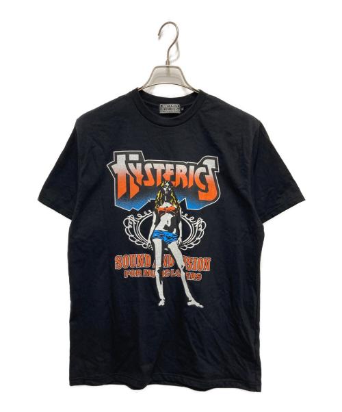 Hysteric Glamour（ヒステリックグラマー）Hysteric Glamour (ヒステリックグラマー) BAD ASS MAMA TOUR Tシャツ ブラック サイズ:Ⅼの古着・服飾アイテム