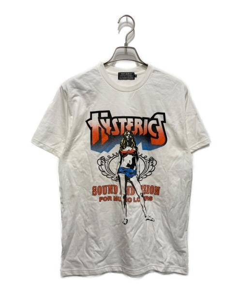 Hysteric Glamour（ヒステリックグラマー）Hysteric Glamour (ヒステリックグラマー) BAD ASS MAMA TOUR Tシャツ ホワイト サイズ:Mの古着・服飾アイテム