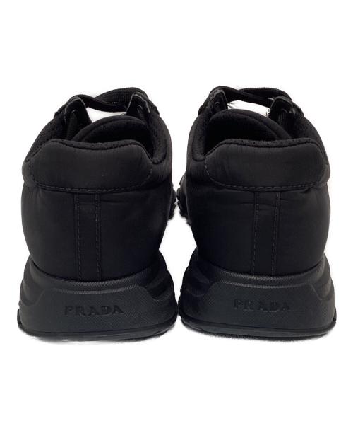 PRADA（プラダ）PRADA (プラダ) RE-NYLONローカットスニーカー ブラック サイズ:UK5の古着・服飾アイテム