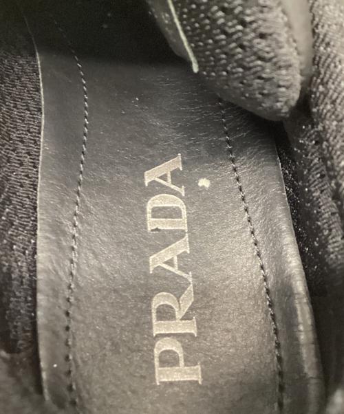PRADA（プラダ）PRADA (プラダ) RE-NYLONローカットスニーカー ブラック サイズ:UK5の古着・服飾アイテム