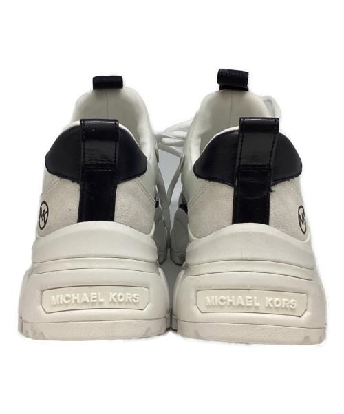MICHAEL KORS（マイケルコース）MICHAEL KORS (マイケルコース) DARIUS ローカットスニーカー ホワイト サイズ:US8.5の古着・服飾アイテム