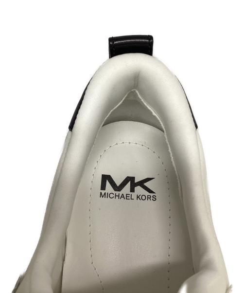 MICHAEL KORS（マイケルコース）MICHAEL KORS (マイケルコース) DARIUS ローカットスニーカー ホワイト サイズ:US8.5の古着・服飾アイテム