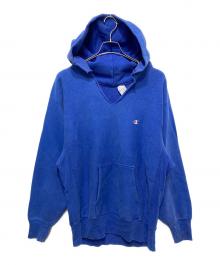 Champion REVERSE WEAVE（チャンピオン リバース ウィーブ）の古着「90’s リバースウィーブパーカー」｜ブルー