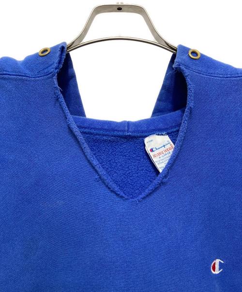 Champion REVERSE WEAVE（チャンピオン リバース ウィーブ）Champion REVERSE WEAVE (チャンピオン リバース ウィーブ) 90’s リバースウィーブパーカー ブルー サイズ:XLの古着・服飾アイテム