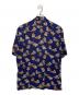POLO RALPH LAUREN (ポロ・ラルフローレン) 90’s ハット柄アロハシャツ ネイビー サイズ:XL：23000円