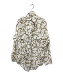 DAIRIKU（ダイリク）の古着「Dolman-Sleeve Scarf Shirt」｜ホワイト