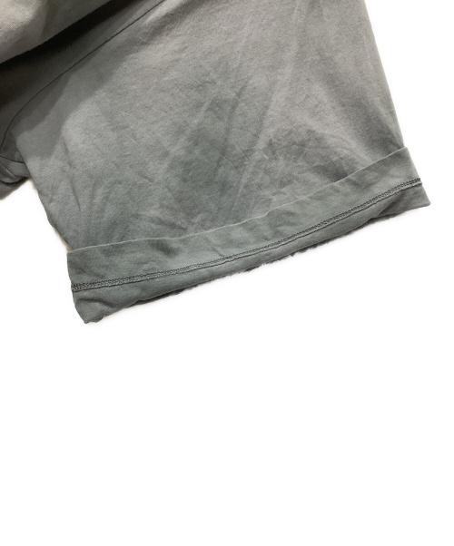 MM6 Maison Margiela（エムエムシックスメゾンマルジェラ）MM6 Maison Margiela (エムエムシックスメゾンマルジェラ) クロップドタイダイTシャツ グレー サイズ:Mの古着・服飾アイテム