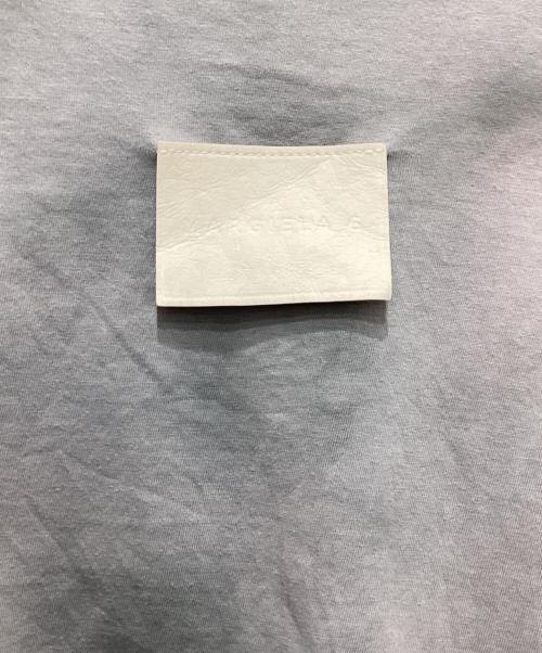 MM6 Maison Margiela（エムエムシックスメゾンマルジェラ）MM6 Maison Margiela (エムエムシックスメゾンマルジェラ) クロップドタイダイTシャツ グレー サイズ:Mの古着・服飾アイテム