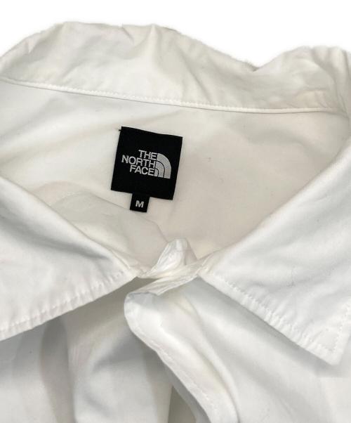 THE NORTH FACE（ザ ノース フェイス）THE NORTH FACE (ザ ノース フェイス) ロングスリーブロックステディシャツ ホワイト サイズ:Mの古着・服飾アイテム