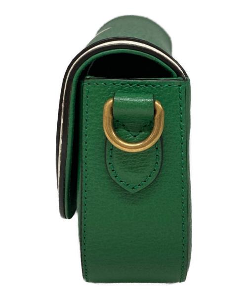 GUCCI（グッチ）GUCCI (グッチ) adidas (アディダス) コラボショルダーバッグ グリーンの古着・服飾アイテム