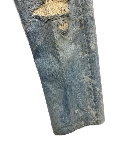 LEVI'S（リーバイス）LEVI'S (リーバイス) 501ワッペンデニムパンツ インディゴ サイズ:34×32の古着・服飾アイテム