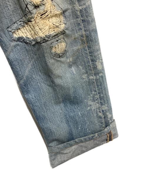 LEVI'S（リーバイス）LEVI'S (リーバイス) 501ワッペンデニムパンツ インディゴ サイズ:34×32の古着・服飾アイテム