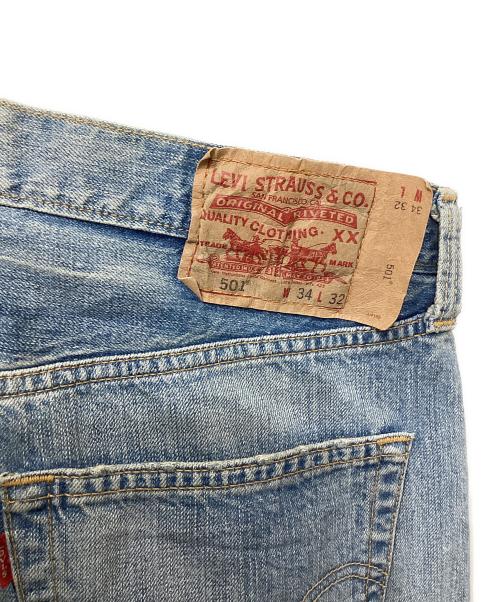 LEVI'S（リーバイス）LEVI'S (リーバイス) 501ワッペンデニムパンツ インディゴ サイズ:34×32の古着・服飾アイテム