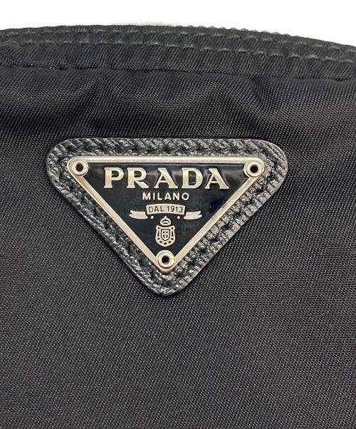 PRADA（プラダ）PRADA (プラダ) RE-NYLONポーチ ブラックの古着・服飾アイテム