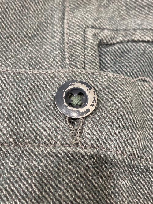 vintage miritary（ヴィンテージ ミリタリー）vintage miritary (ヴィンテージ ミリタリー) デニムワークパンツ グリーン サイズ:40の古着・服飾アイテム