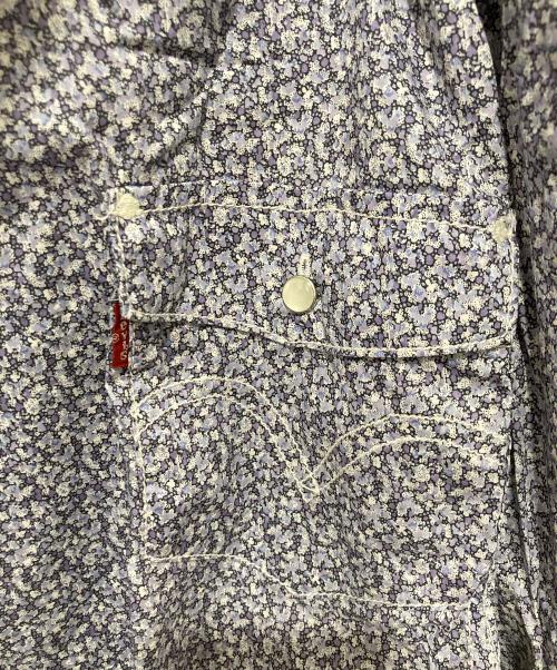 Levi’s Lefty Jeans by Takahiro Kuraishi（リーバイス）Levi’s Lefty Jeans by Takahiro Kuraishi (リーバイス) レフティ ウエスタンシャツ パープル サイズ:Lの古着・服飾アイテム