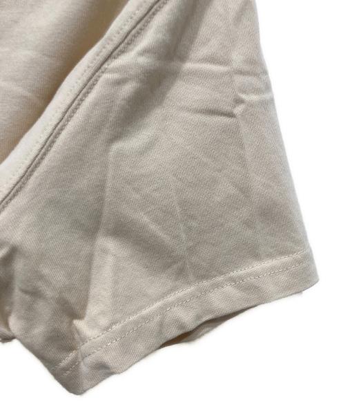 AMI PARIS（アミ パリス）AMI PARIS (アミ パリス) ハートロゴTシャツ ベージュ サイズ:XXSの古着・服飾アイテム