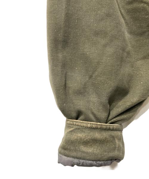 Eddie Bauer（エディーバウアー）Eddie Bauer (エディーバウアー) 80Sグースダウンダックジャケット カーキ サイズ:Ⅼの古着・服飾アイテム