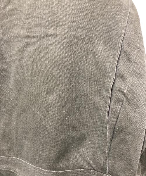 Eddie Bauer（エディーバウアー）Eddie Bauer (エディーバウアー) 80Sグースダウンダックジャケット カーキ サイズ:Ⅼの古着・服飾アイテム