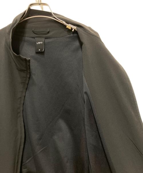 Lyft（リフト）Lyft (リフト) 2LINE OVERSIZE TRACK JACKET ブラック×レッド サイズ:Sの古着・服飾アイテム