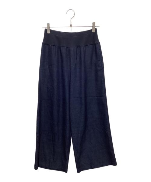 BEARDSLEY（ビアズリー）BEARDSLEY (ビアズリー) ウエストリブパンツ ネイビーの古着・服飾アイテム