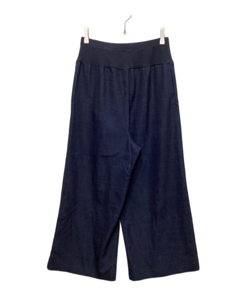 BEARDSLEY（ビアズリー）BEARDSLEY (ビアズリー) ウエストリブパンツ ネイビーの古着・服飾アイテム