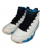 NIKEナイキ）の古着「AIR JORDAN 9 RETRO」｜ホワイト×ブルー