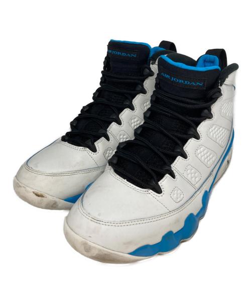 NIKE（ナイキ）NIKE (ナイキ) AIR JORDAN 9 RETRO ホワイト×ブルー サイズ:US9の古着・服飾アイテム