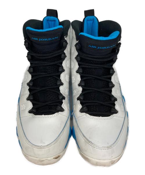 NIKE（ナイキ）NIKE (ナイキ) AIR JORDAN 9 RETRO ホワイト×ブルー サイズ:US9の古着・服飾アイテム